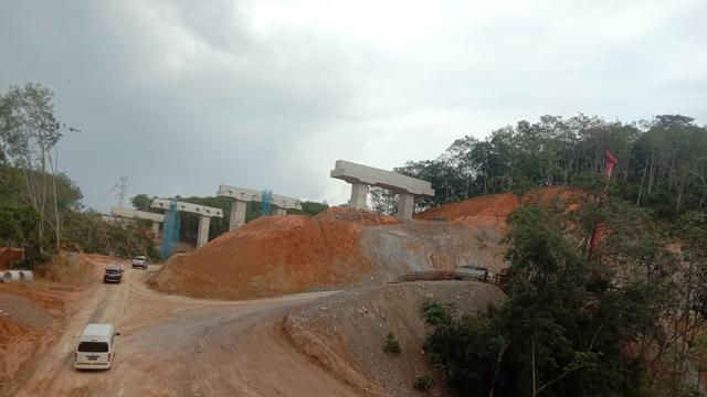 Pembangunan tol Bangkinaang-Pangkalan