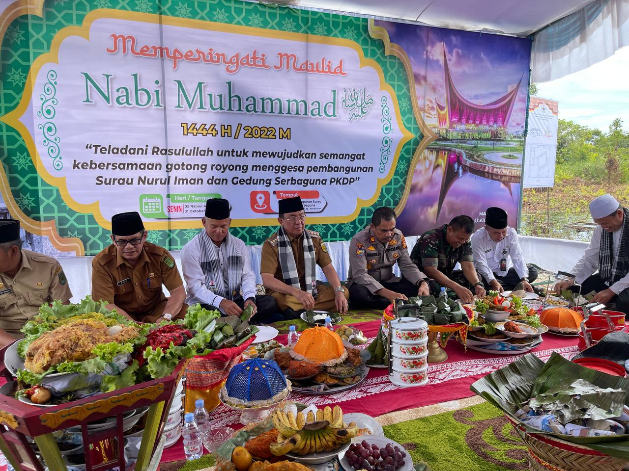 Acara Maulid Nabi PKDP yang dihadiri Bupati HM Wardan