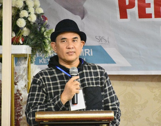Ketua PWI Riau, Zulmansyah Sekedang