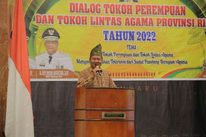 Ketua FKUB Provinsi Riau, Abdul Rahman Qaharuddin