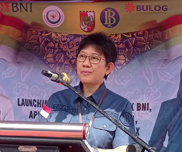 Deputi BI Perwakilan Riau Maria Cahyaningtyas. Foto: Surya/Riau1.