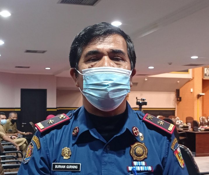 Kepala DPKP Pekanbaru Burhan Gurning. Foto: Surya/Riau1.