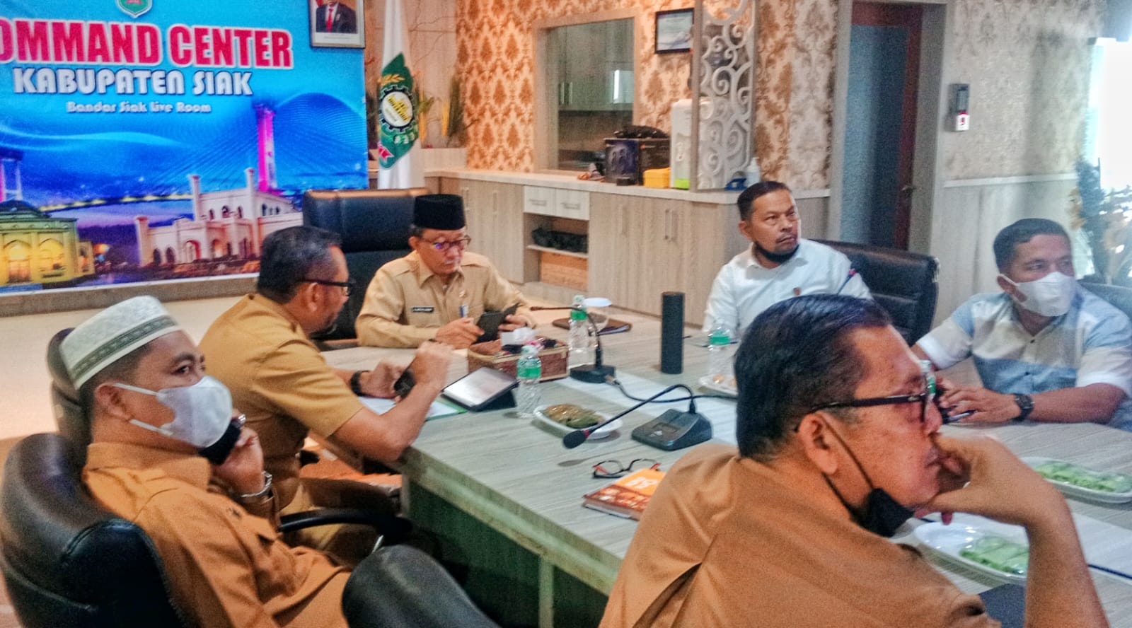 Rapat pengendalian inflasi di Siak