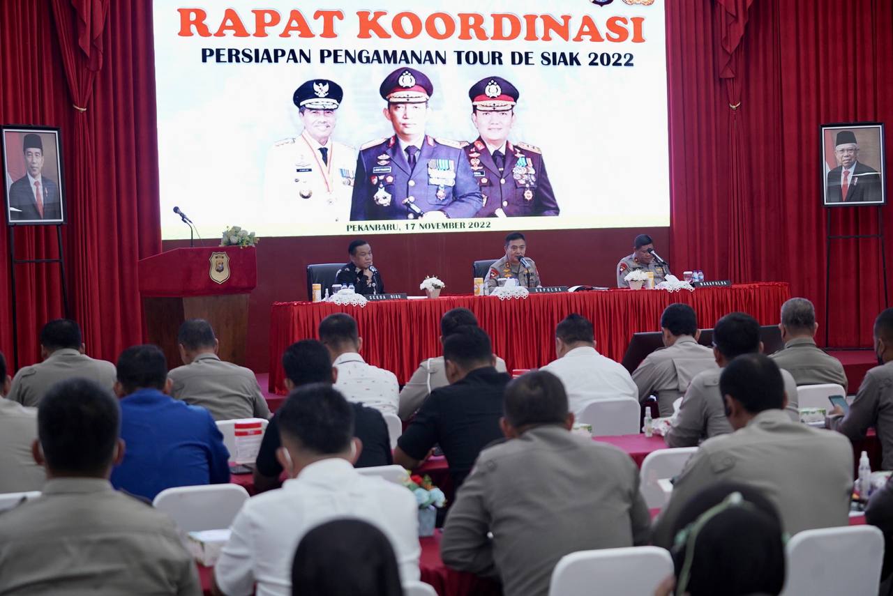 Rakor persiapan Tour de Siak