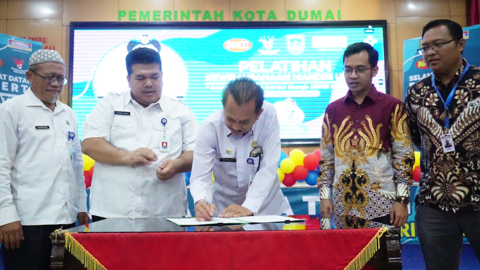 MoU pemko Dumai dengan dunia usaha