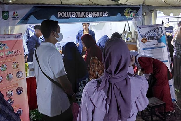 Stand Polbeng di Riau Expo 2022
