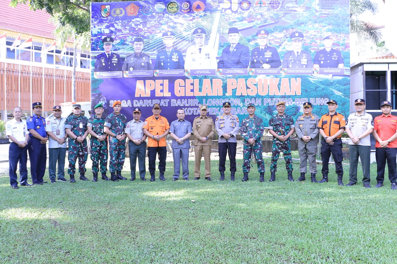 Hadapi Hidrometeorologi, Pemko Pekanbaru Siagakan Pasukan Antisipasi Bencana.