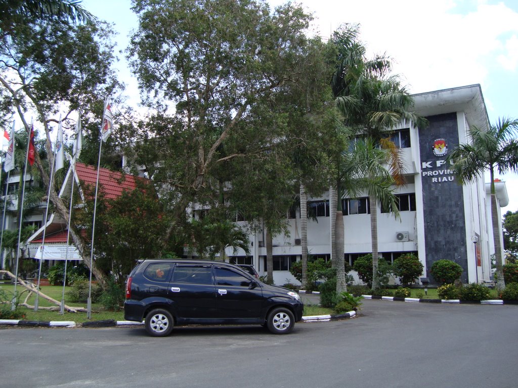 Kantor KPU Riau/Net