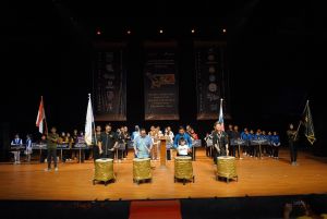 Pembukaan Kejuaraan Marching Band se Sumatera