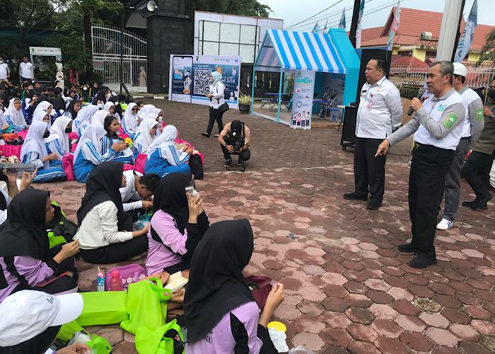 Gernas Aksi Bergizi di SMAN 8 Pekanbaru