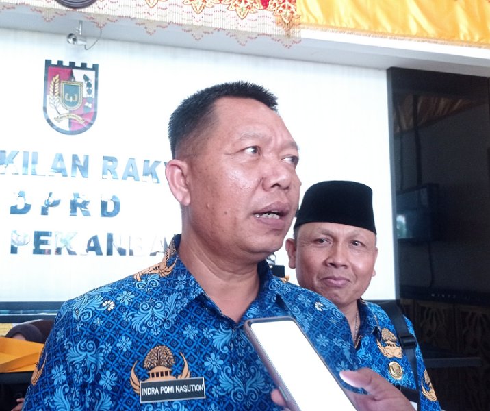 Pj Sekdako Pekanbaru Indra Pomi Nasution. Foto: Surya/Riau1.