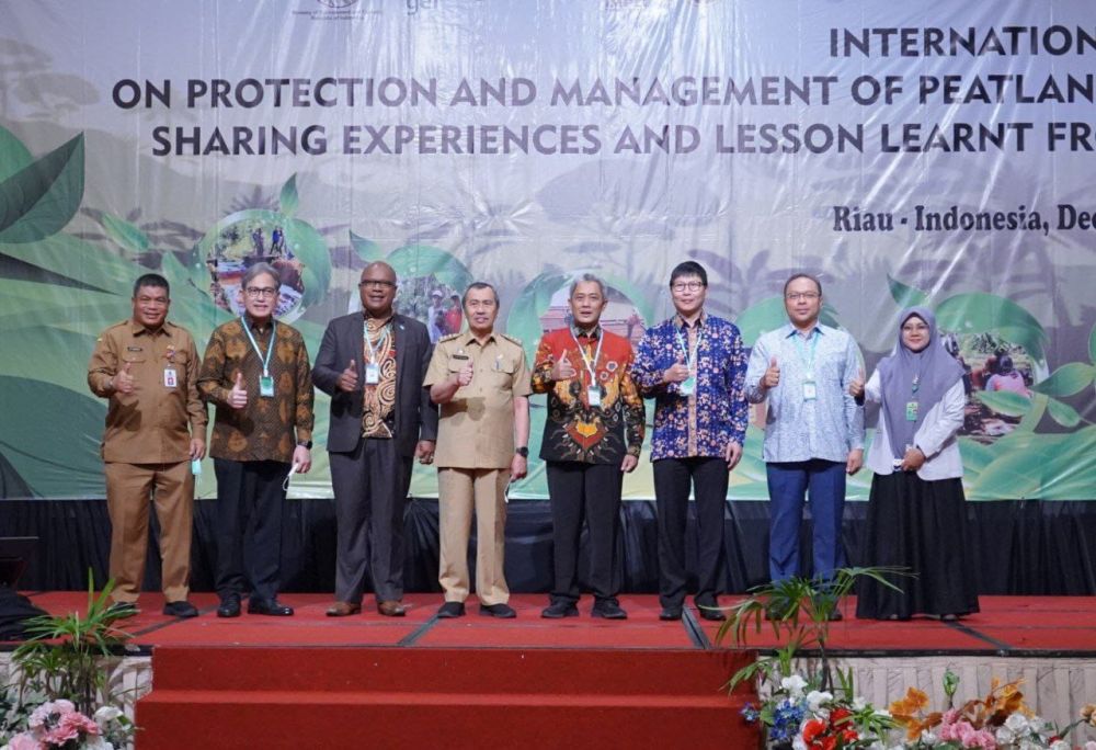 Peserta  workshop internasional terkait gambut