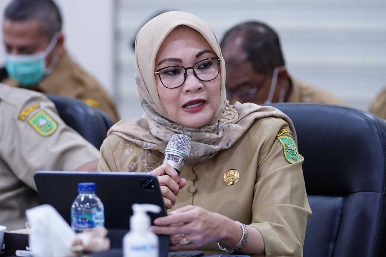 Kepala Dinas Energi dan Sumber Daya Mineral (ESDM) Provinsi Riau Eva Refita