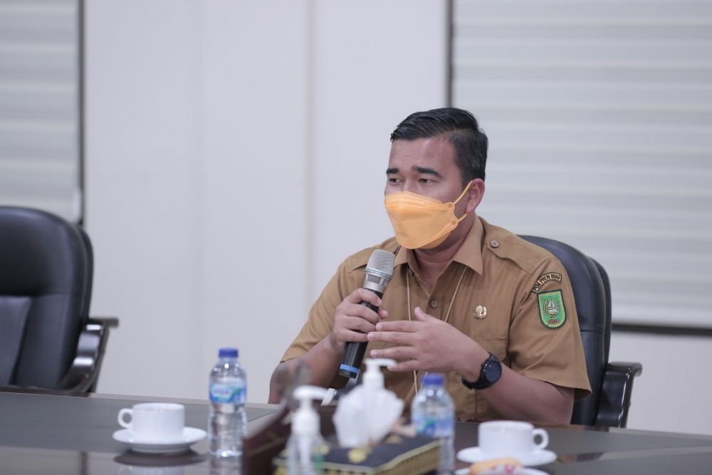 Kepala Dinas Kepemudaan dan Olahraga (Kadispora) Provinsi Riau Boby Rahmat