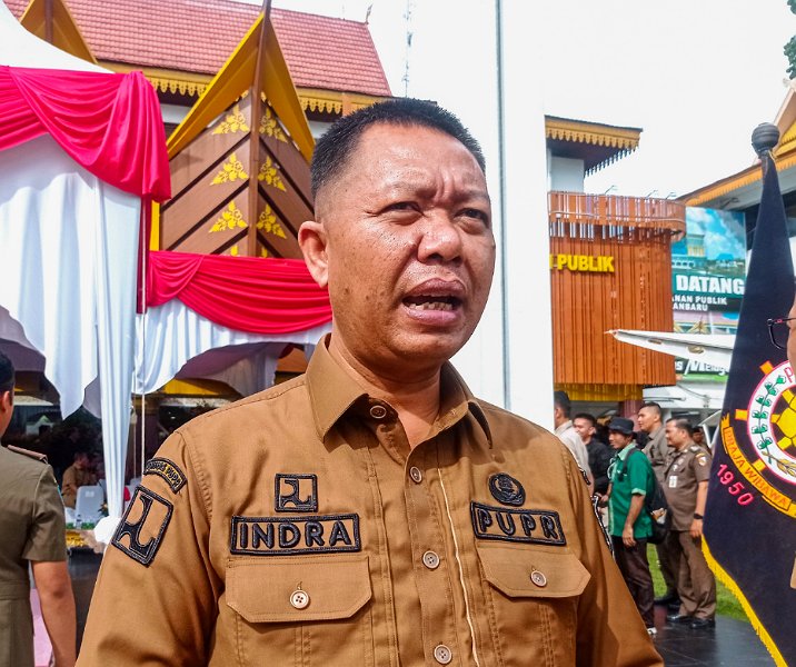 Pj Sekdako Pekanbaru Indra Pomi Nasution. Foto: Surya/Riau1.