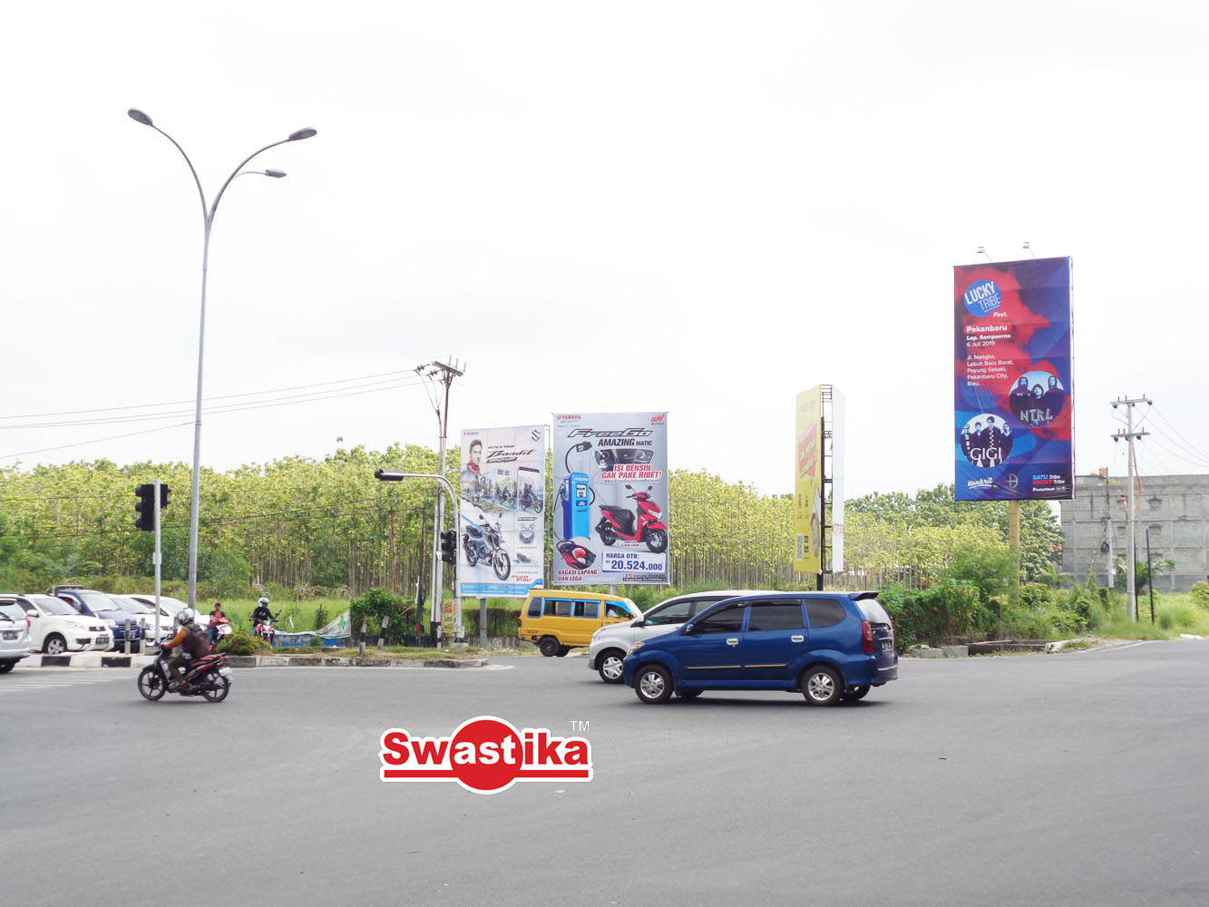 reklame riau - swastika advertising