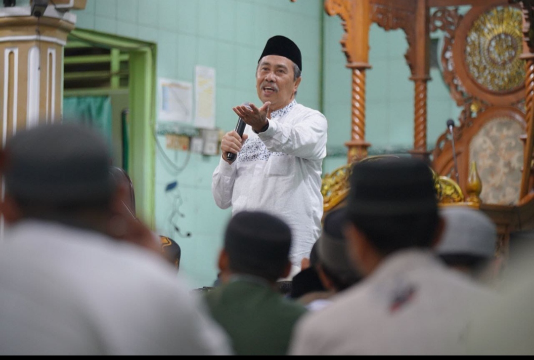 Gubernur Riau, Syamsuar kunker di Rokan Hulu