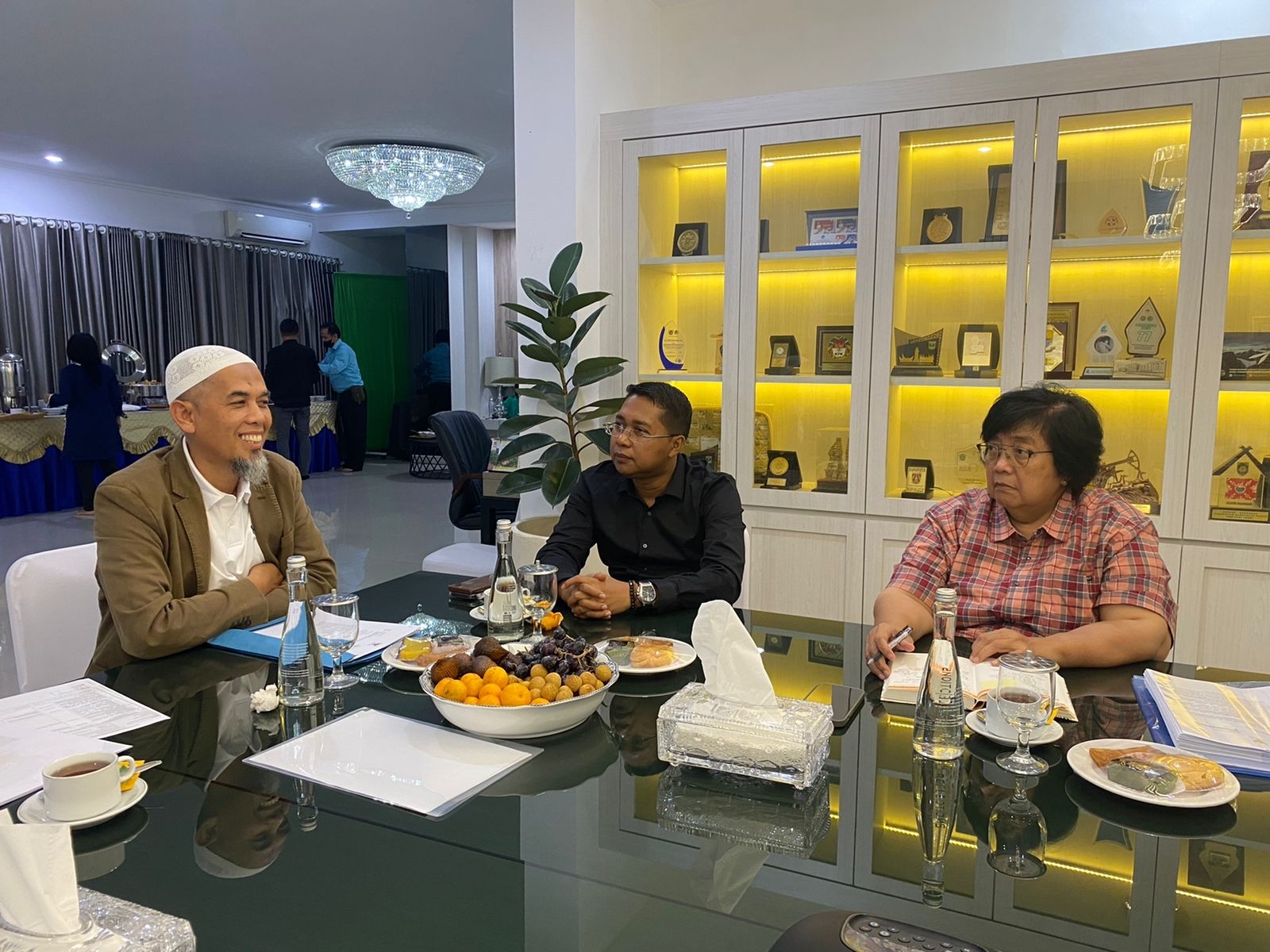 Pertemuan Wako Dumai, Paisal dengan Menteri LHK, Siti Nurbaya