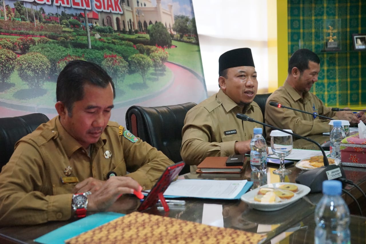 Pertemuan Wabup Siak, Husni Merza dengan BBPOM Pekanbaru