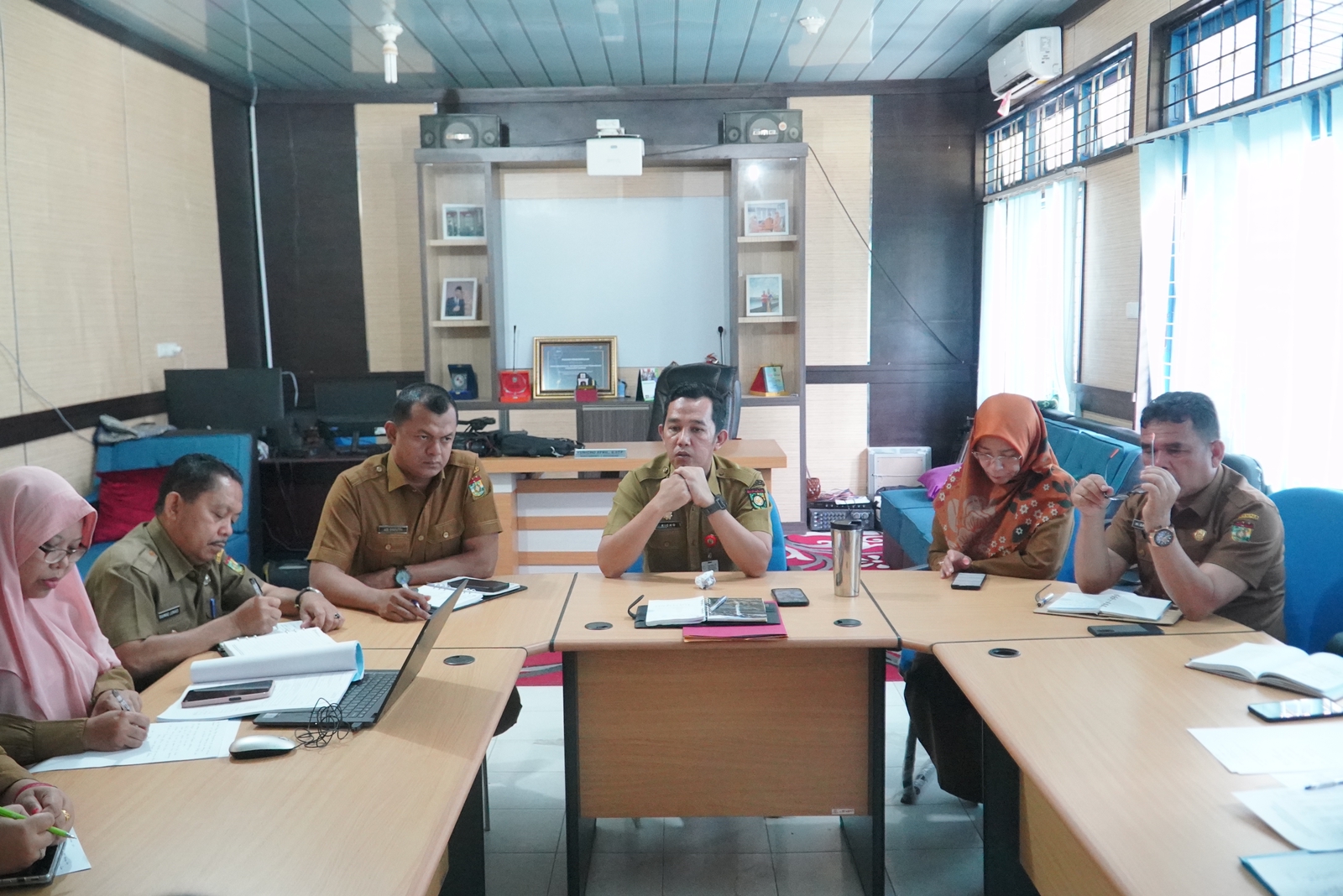 Rapat Diskominfo dan Persandian Kampar