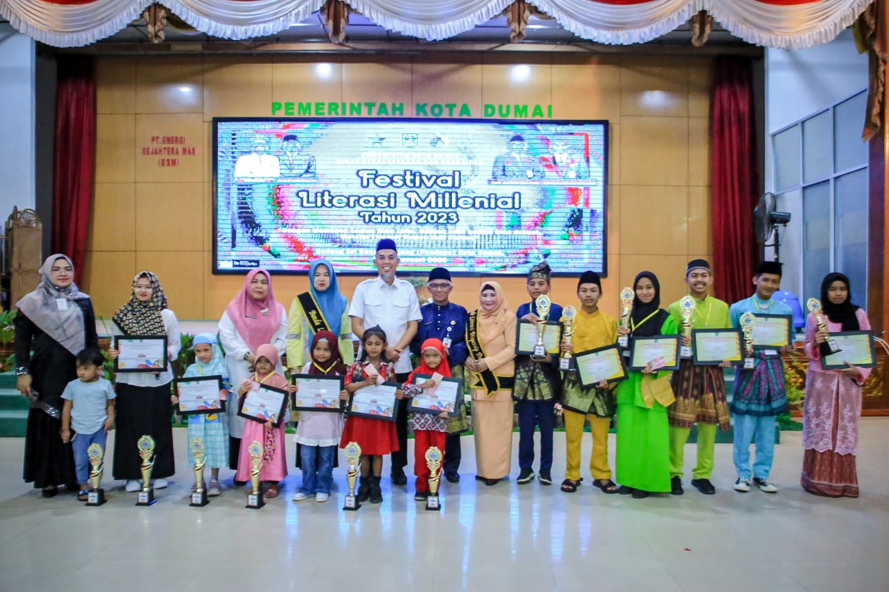 Penutupan festival Literasi Milenial