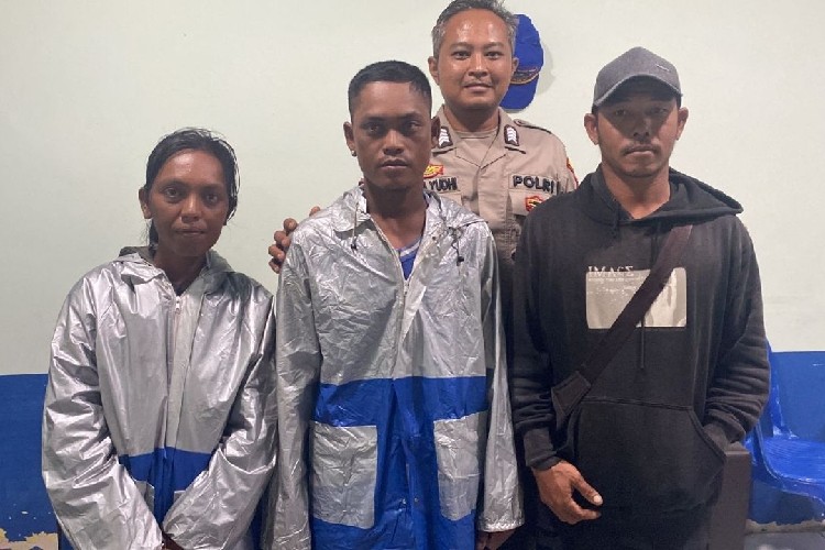 Tiga nelayan yang sempat ditahan otoritas Malaysia