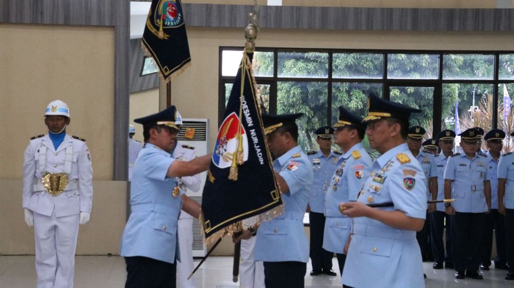 Sertijab Danlanud Roesmin Nurjadin Pekanbaru