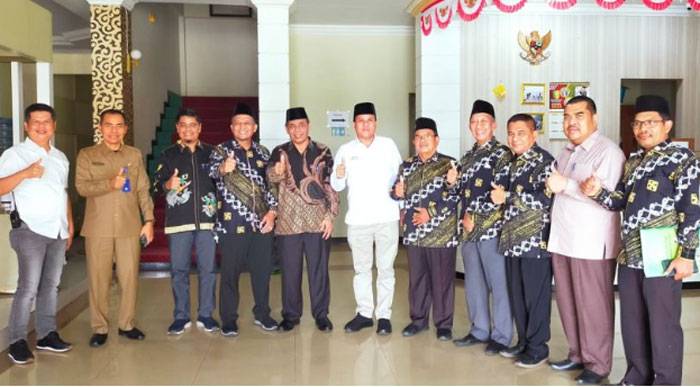 Usai pertemuan pengurus Muhammadiyah dengan Plt Bupati Kuansing
