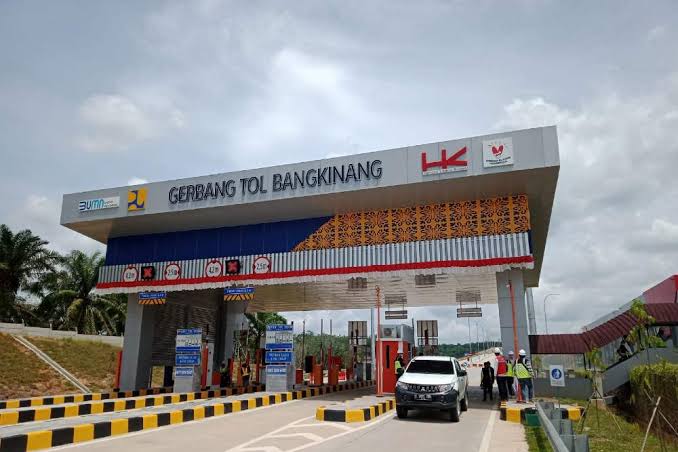 Gerbang Tol Bangkinang