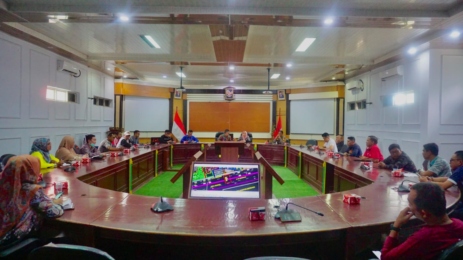 Rapat persiapan Car Free Day di Kota Dumai