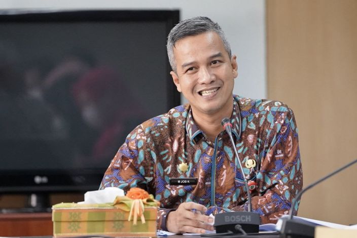 Plt Kepala Disdik Provinsi Riau, M Job Kurniawan