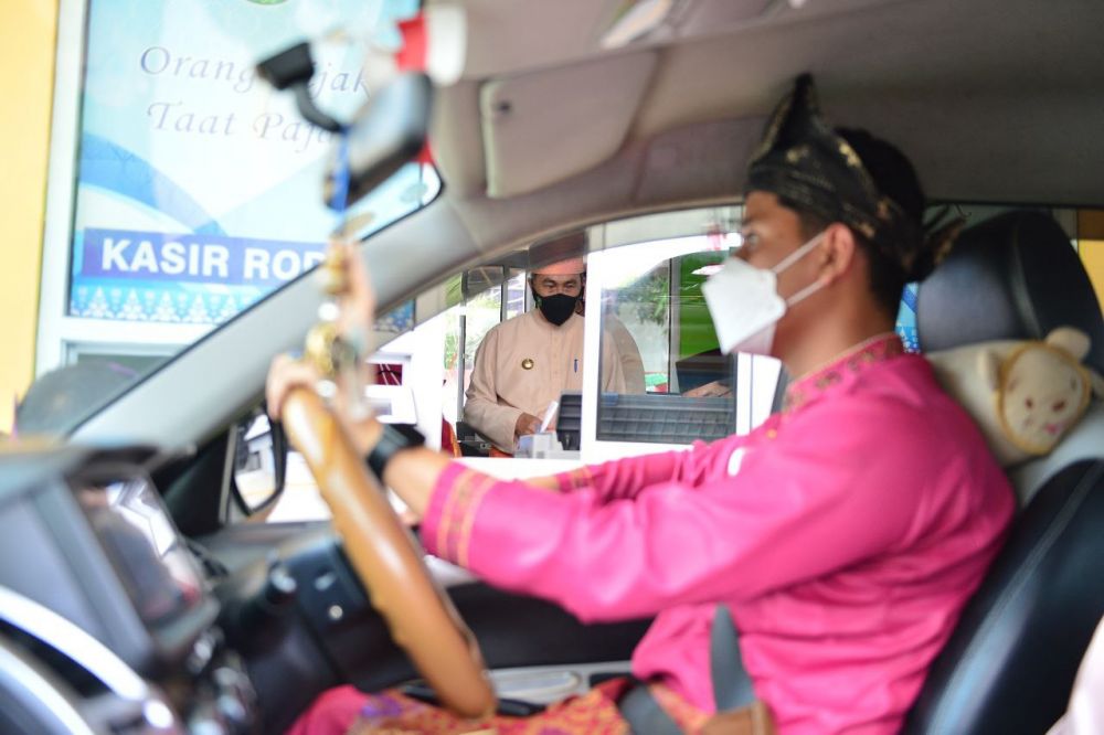 salah satu  Drive Thru yang ada di Riau