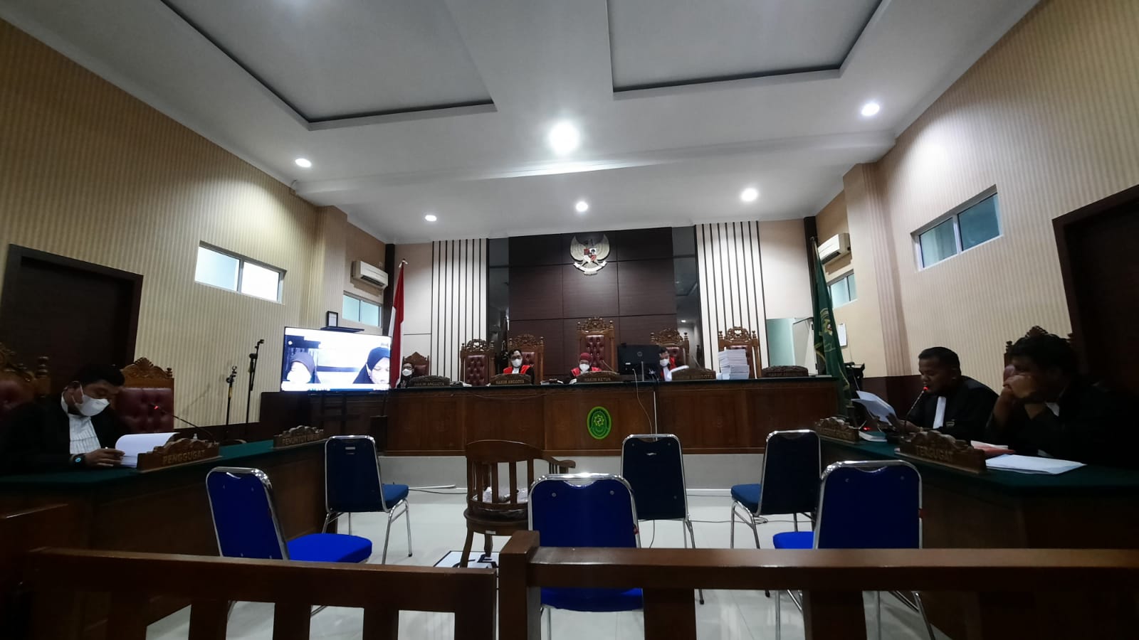 Sidang kasus korupsi dana BOS di Batam