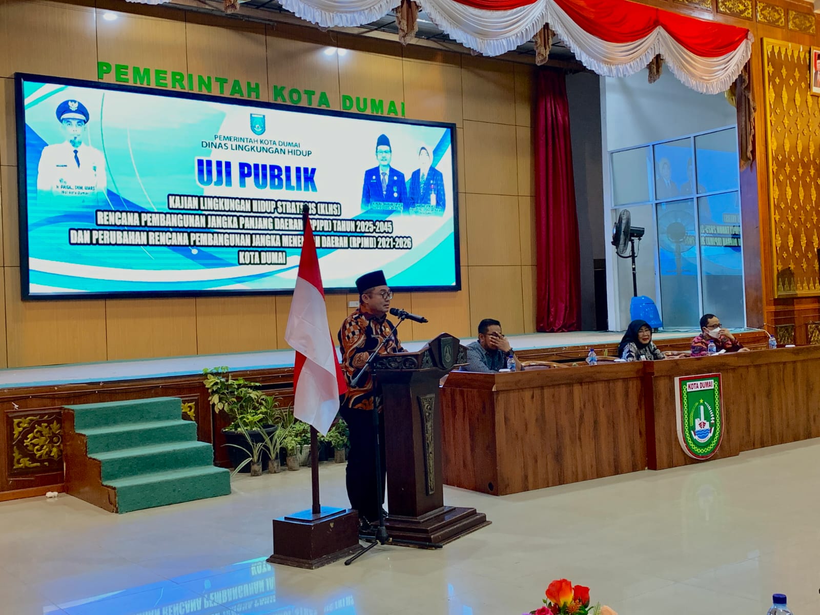 Pembukaan uji publik RPJMD Pemko Dumai