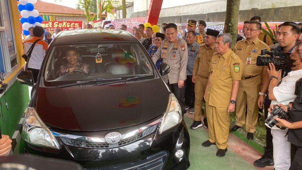 Peresmian Samsat Drive Thru Pangkalan Kerinci