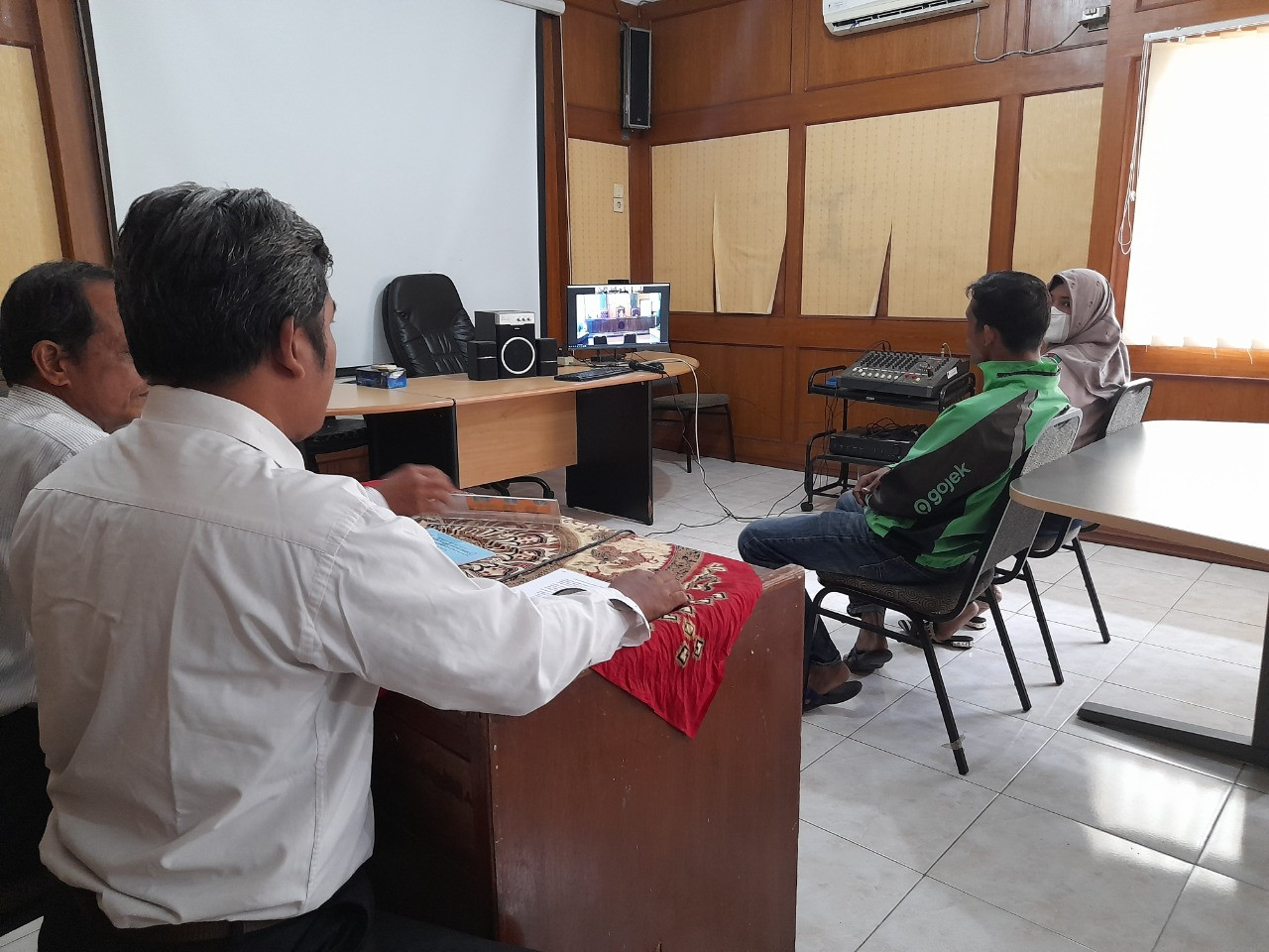 Saat sidang tipiring