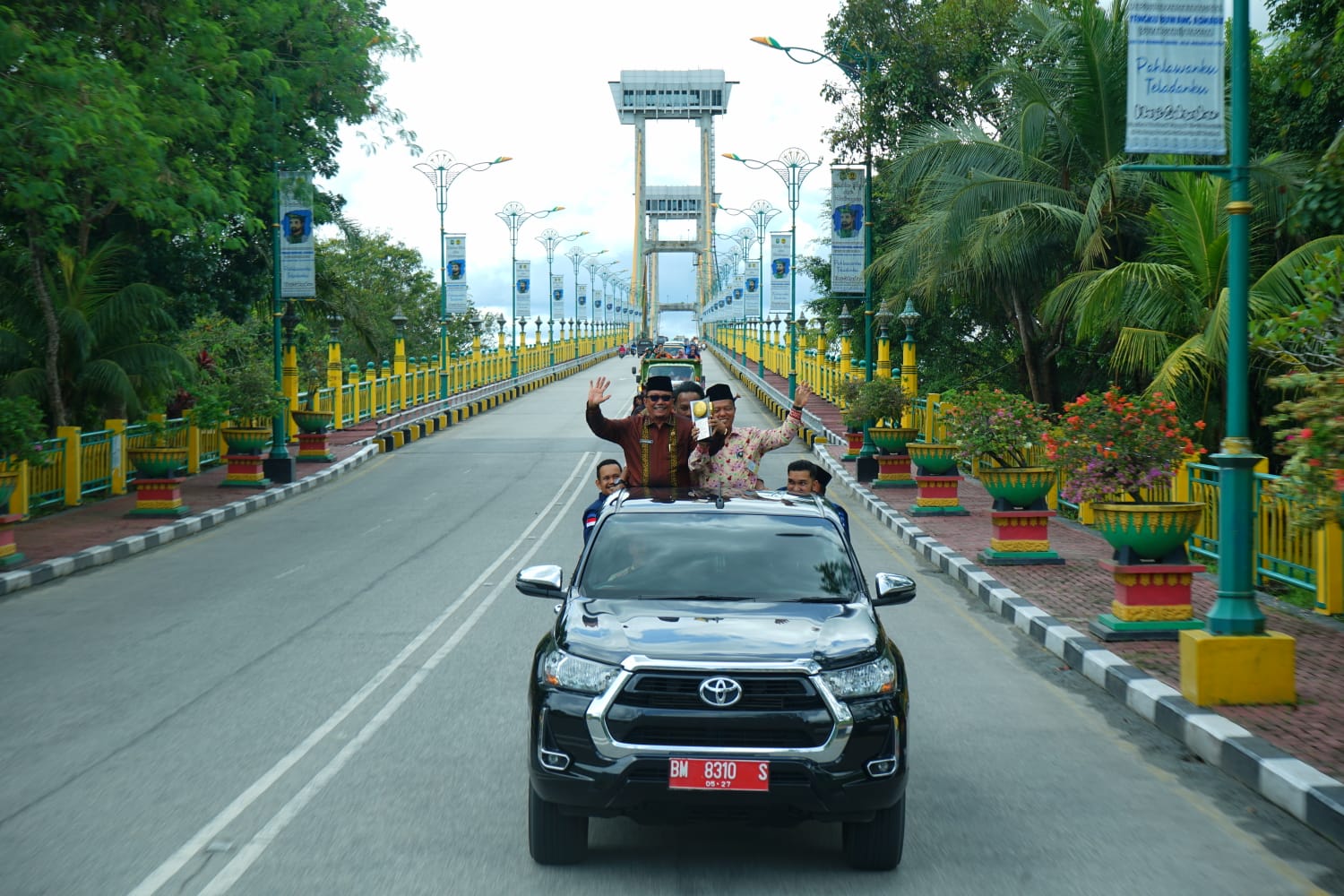 Piala Adipura diarak di Kota Siak Sri Indrapura