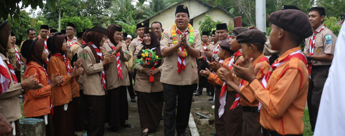 Plt Bupati Kuansing hadir di perkemahan besar Pramuka Pangean Scout Camp V