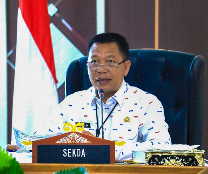 Sekdako Pekanbaru Indra Pomi Nasution. Foto: Surya/Riau1.