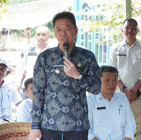 Bupati Rokan Hilir, Afrizal Sintong