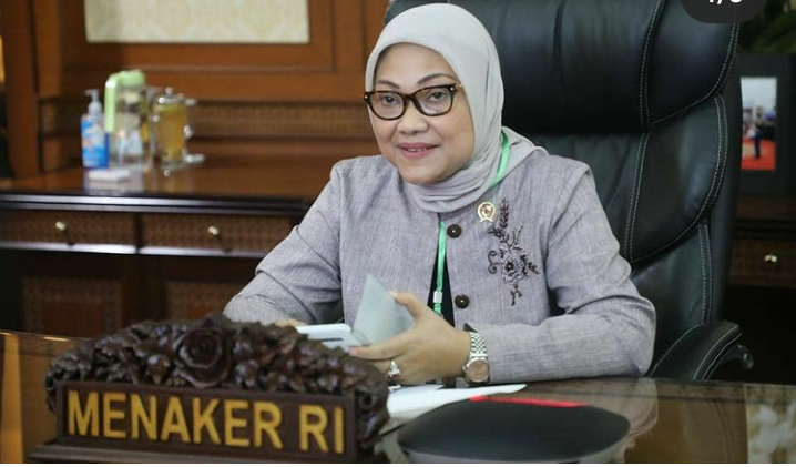 Menteri Ketenagakerjaan (Menaker) Ida Fauziyah