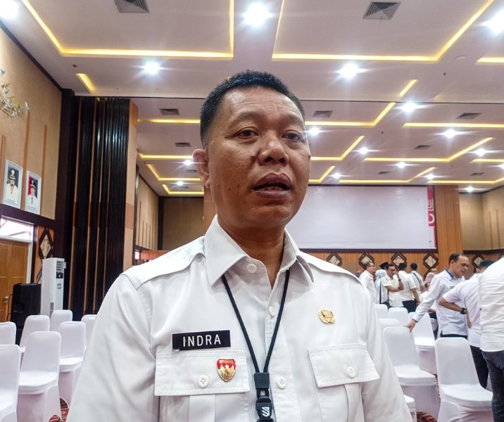 Sekdako Pekanbaru Indra Pomi Nasution. Foto: Surya/Riau1.