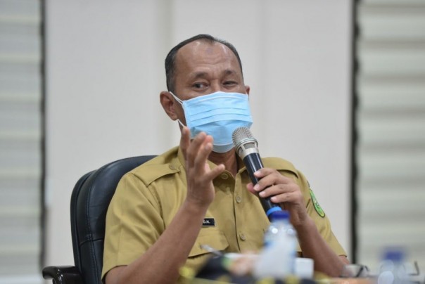 Kepala Dinas Perindustrian, Perdagangan Kepala Disperindag UMKM Provinsi Riau, Taufik OH