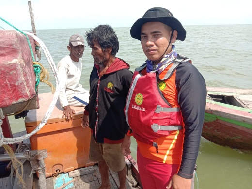 Nelayan Rohil yang hilang saat ditemukan Tim SAR Gabungan