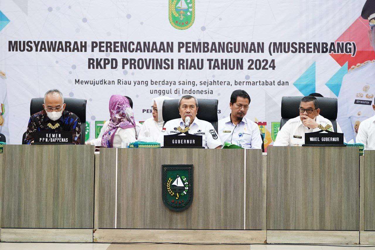Musrenbang RKPD Provinsi Riau Tahun 2024