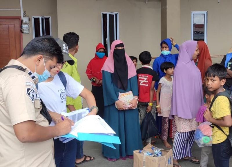 Pengungsi Rohingya tiba di Pekanbaru