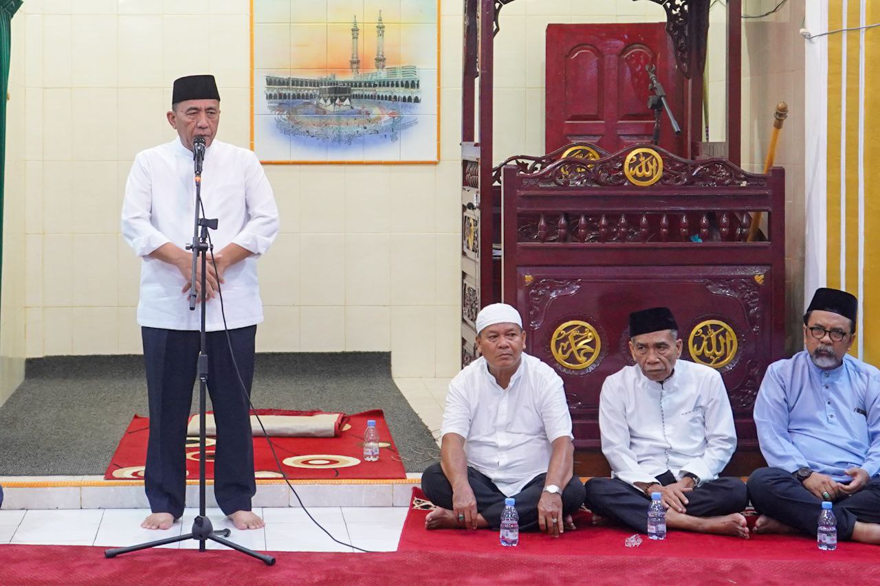 Wakil Bupati Indragiri Hulu, Junaidi dalam sambutannya