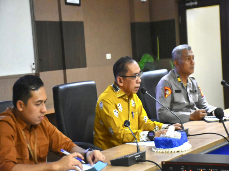 Rapat persiapan Idul Fitri Pemkab Kampar