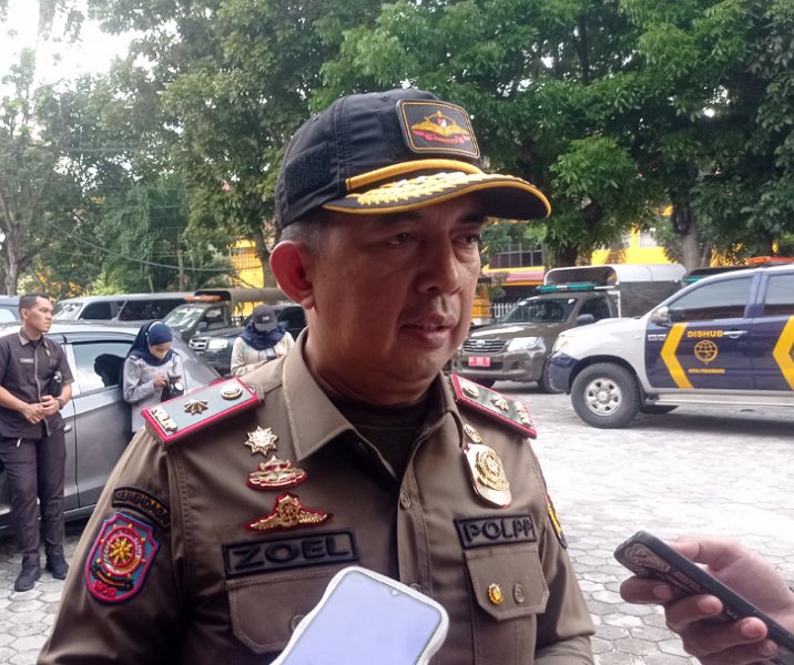 Kepala Satpol PP Pekanbaru Zulfahmi Adrian. Foto: Surya/Riau1.