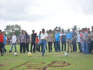 Pembukaan Turnamen P3B Pulau Balai Kuok